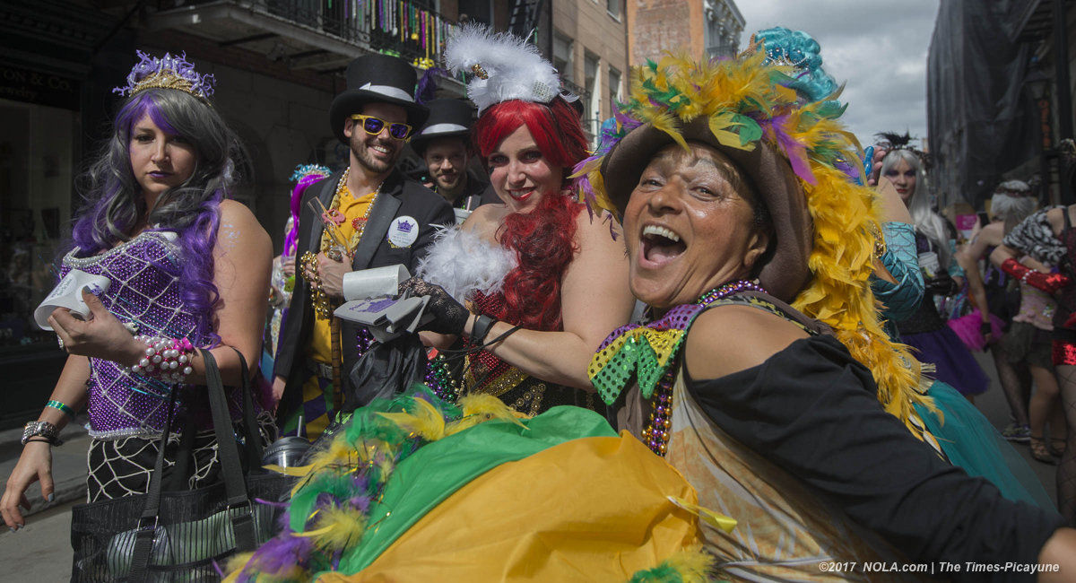 Walking krewes hit the French Quarter: See Mardi Gras photos